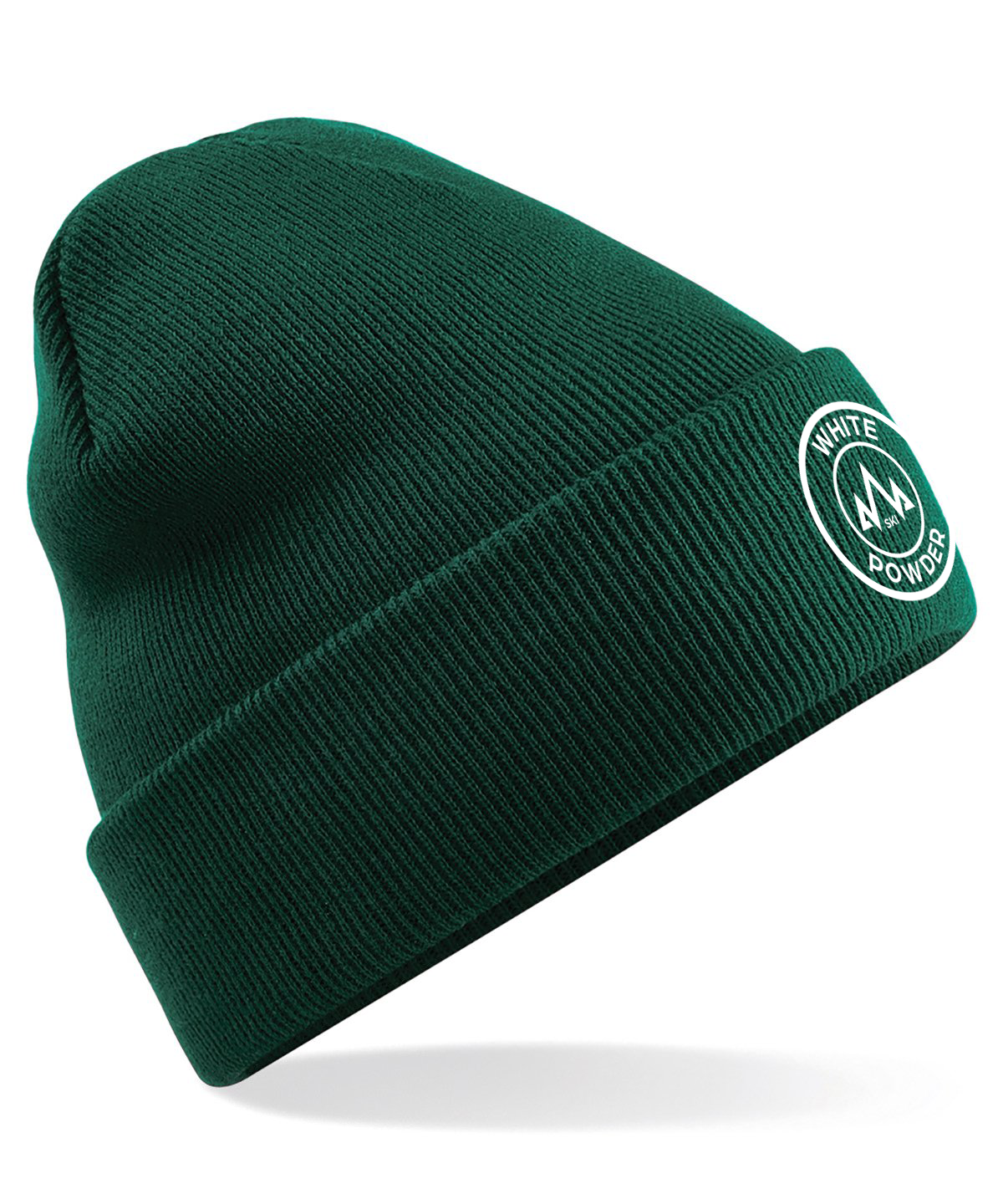 Original cuffed beanie "BOTTLE GREEN"