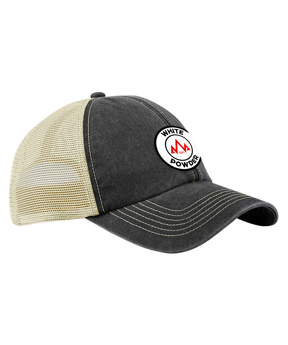 "Vintage Black" Truckers Cap