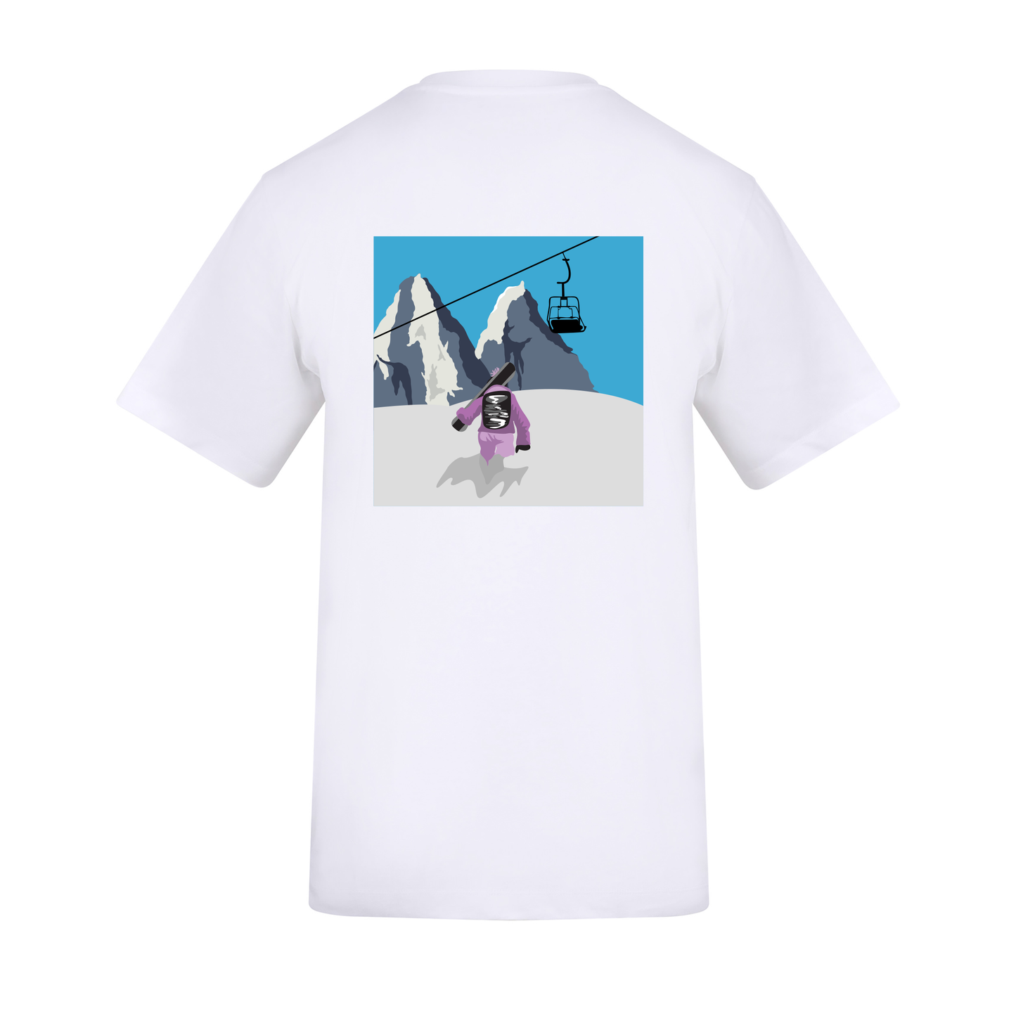 "Artic White" Short sleeve T shirt