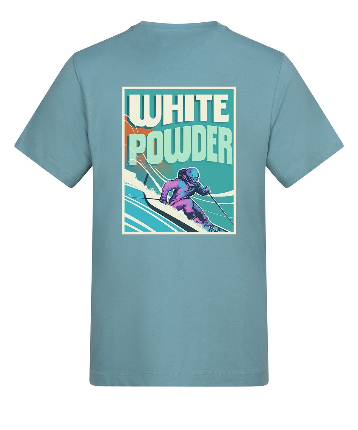 Short sleeve T shirt "Sky Blue"