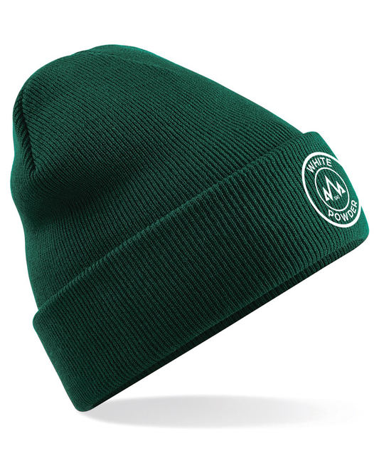 Original cuffed beanie "BOTTLE GREEN"