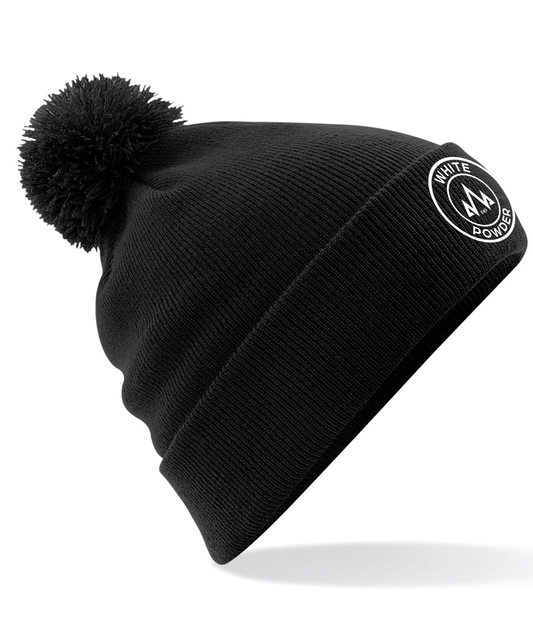 Original pom pom beanie "BLACK"