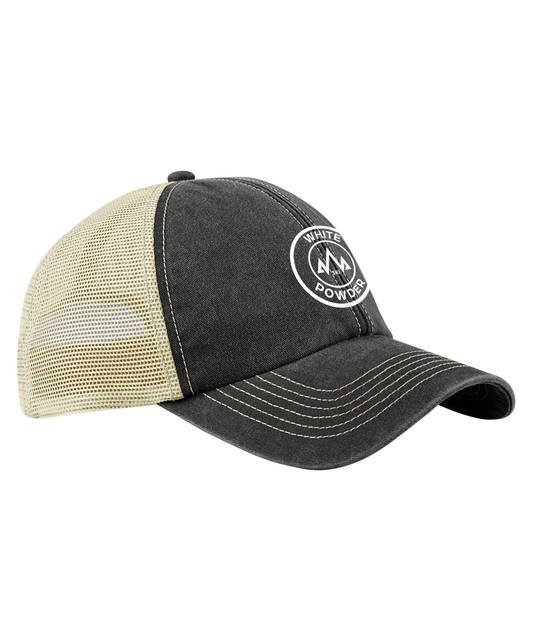 "Vintage Black" Truckers Cap