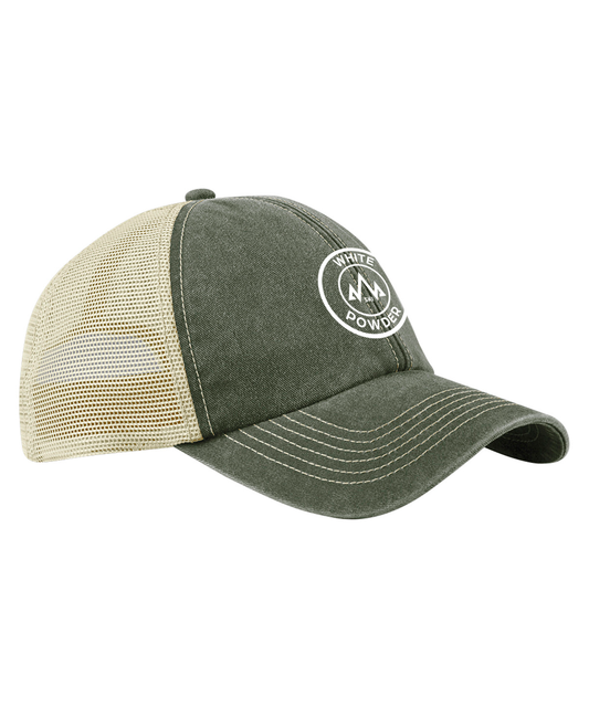 "Vintage Olive" Truckers Cap